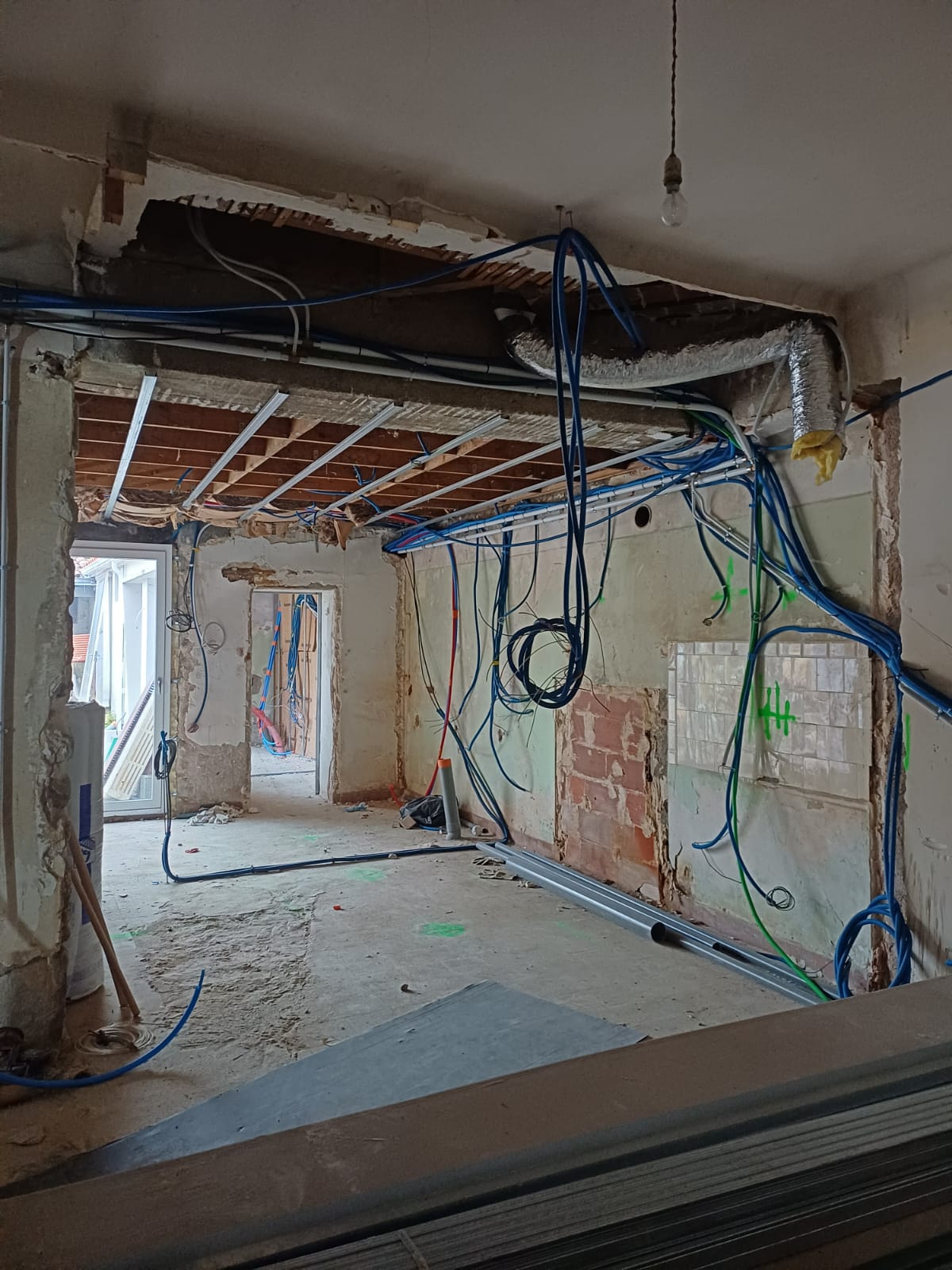 rénovation d'une maison à Palluau